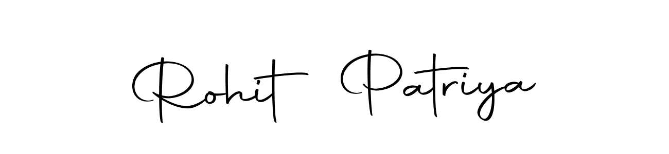 Rohit Patriya stylish signature style. Best Handwritten Sign (Autography-DOLnW) for my name. Handwritten Signature Collection Ideas for my name Rohit Patriya. Rohit Patriya signature style 10 images and pictures png