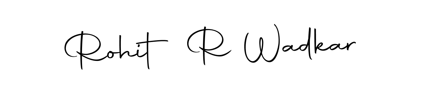 Also You can easily find your signature by using the search form. We will create Rohit R Wadkar name handwritten signature images for you free of cost using Autography-DOLnW sign style. Rohit R Wadkar signature style 10 images and pictures png