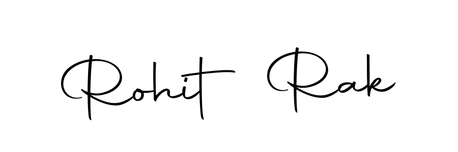 Also we have Rohit Rak name is the best signature style. Create professional handwritten signature collection using Autography-DOLnW autograph style. Rohit Rak signature style 10 images and pictures png