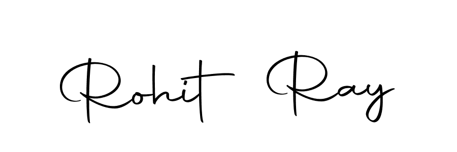 Create a beautiful signature design for name Rohit Ray. With this signature (Autography-DOLnW) fonts, you can make a handwritten signature for free. Rohit Ray signature style 10 images and pictures png