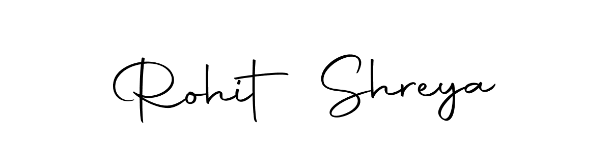 How to make Rohit Shreya signature? Autography-DOLnW is a professional autograph style. Create handwritten signature for Rohit Shreya name. Rohit Shreya signature style 10 images and pictures png