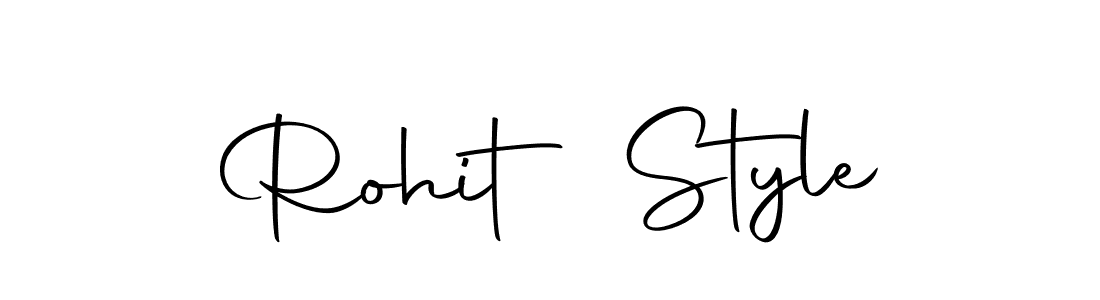 The best way (Autography-DOLnW) to make a short signature is to pick only two or three words in your name. The name Rohit Style include a total of six letters. For converting this name. Rohit Style signature style 10 images and pictures png