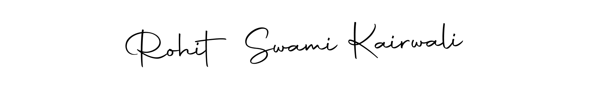 The best way (Autography-DOLnW) to make a short signature is to pick only two or three words in your name. The name Rohit Swami Kairwali include a total of six letters. For converting this name. Rohit Swami Kairwali signature style 10 images and pictures png