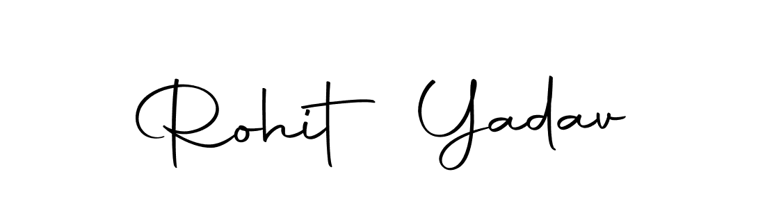Design your own signature with our free online signature maker. With this signature software, you can create a handwritten (Autography-DOLnW) signature for name Rohit Yadav. Rohit Yadav signature style 10 images and pictures png