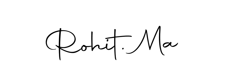 Similarly Autography-DOLnW is the best handwritten signature design. Signature creator online .You can use it as an online autograph creator for name Rohit. Ma. Rohit. Ma signature style 10 images and pictures png