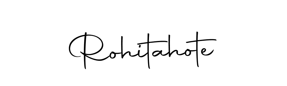 How to make Rohitahote signature? Autography-DOLnW is a professional autograph style. Create handwritten signature for Rohitahote name. Rohitahote signature style 10 images and pictures png