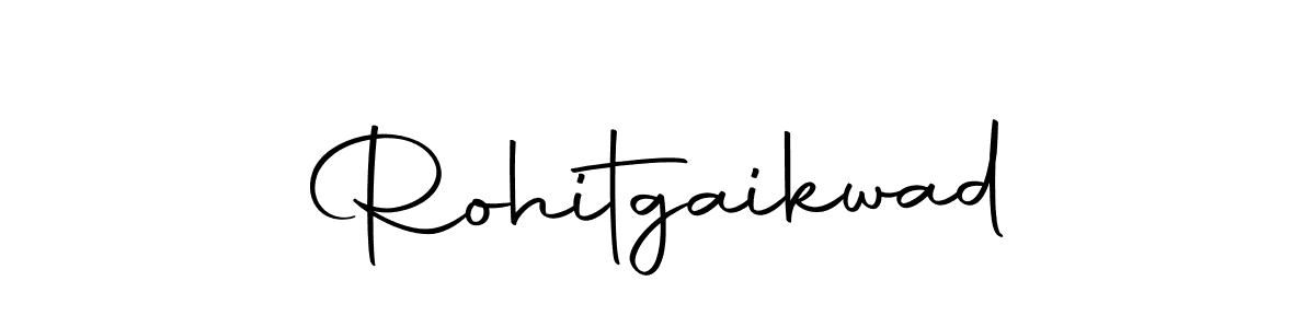 Use a signature maker to create a handwritten signature online. With this signature software, you can design (Autography-DOLnW) your own signature for name Rohitgaikwad. Rohitgaikwad signature style 10 images and pictures png