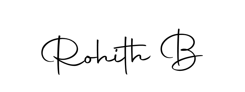 It looks lik you need a new signature style for name Rohith B. Design unique handwritten (Autography-DOLnW) signature with our free signature maker in just a few clicks. Rohith B signature style 10 images and pictures png