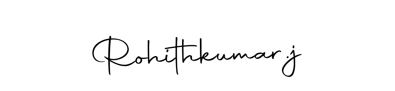 Rohithkumar.j stylish signature style. Best Handwritten Sign (Autography-DOLnW) for my name. Handwritten Signature Collection Ideas for my name Rohithkumar.j. Rohithkumar.j signature style 10 images and pictures png