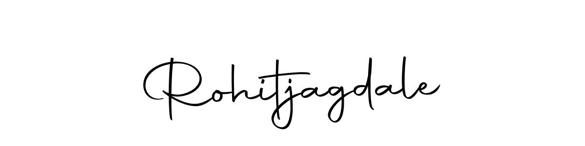 Make a beautiful signature design for name Rohitjagdale. With this signature (Autography-DOLnW) style, you can create a handwritten signature for free. Rohitjagdale signature style 10 images and pictures png