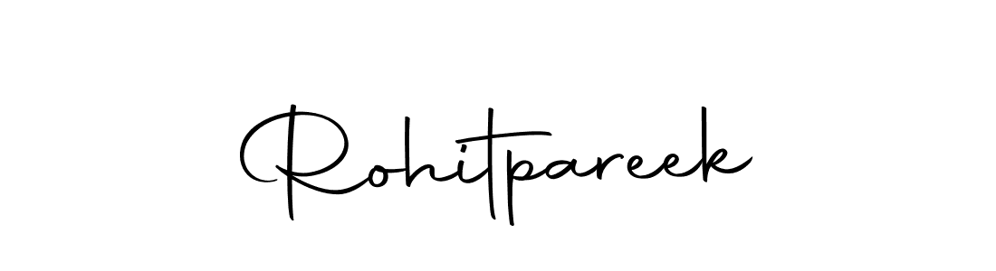 How to make Rohitpareek name signature. Use Autography-DOLnW style for creating short signs online. This is the latest handwritten sign. Rohitpareek signature style 10 images and pictures png