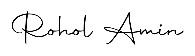 The Autography-DOLnW signature style provides a bold statement for name Rohol Amin. Designed for business owners, executives, and leaders. Rohol Amin signature style 10 images and pictures png