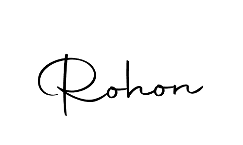 Rohon stylish signature style. Best Handwritten Sign (Autography-DOLnW) for my name. Handwritten Signature Collection Ideas for my name Rohon. Rohon signature style 10 images and pictures png