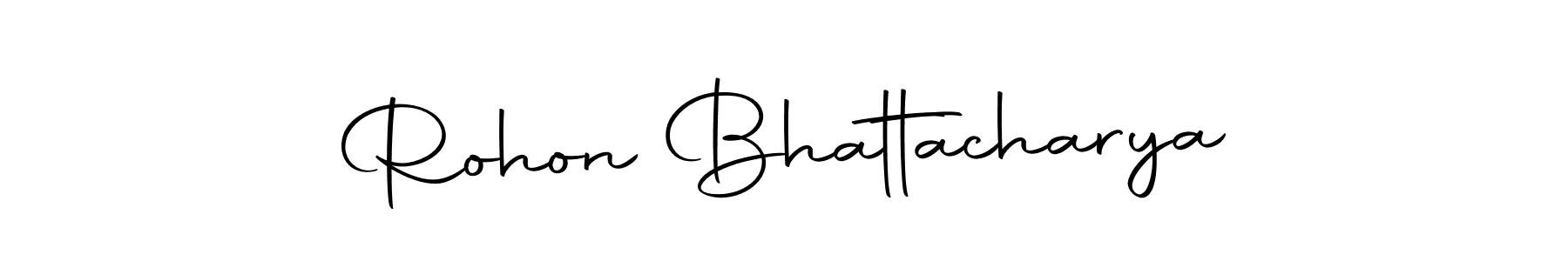Make a beautiful signature design for name Rohon Bhattacharya. Use this online signature maker to create a handwritten signature for free. Rohon Bhattacharya signature style 10 images and pictures png
