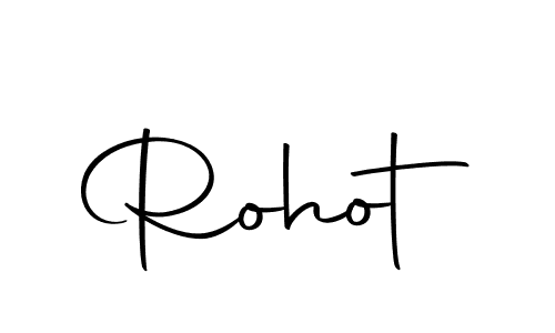 How to make Rohot signature? Autography-DOLnW is a professional autograph style. Create handwritten signature for Rohot name. Rohot signature style 10 images and pictures png