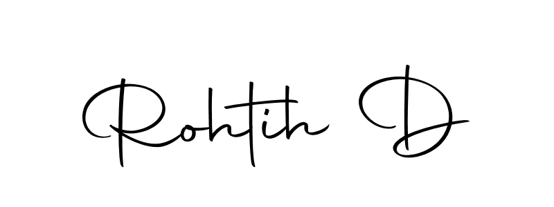 Make a beautiful signature design for name Rohtih D. With this signature (Autography-DOLnW) style, you can create a handwritten signature for free. Rohtih D signature style 10 images and pictures png