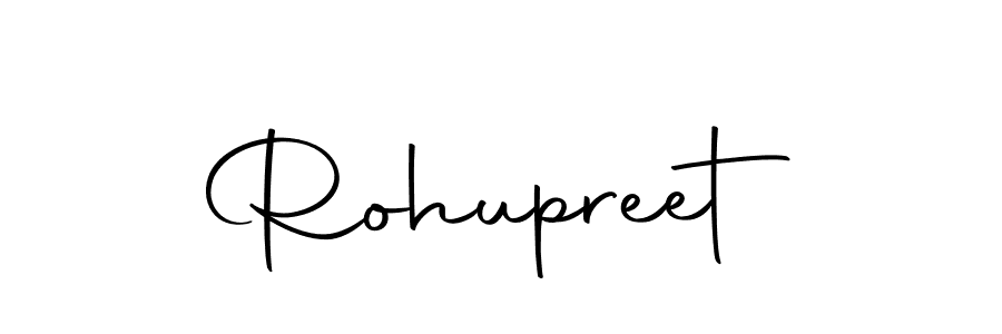 Also we have Rohupreet name is the best signature style. Create professional handwritten signature collection using Autography-DOLnW autograph style. Rohupreet signature style 10 images and pictures png