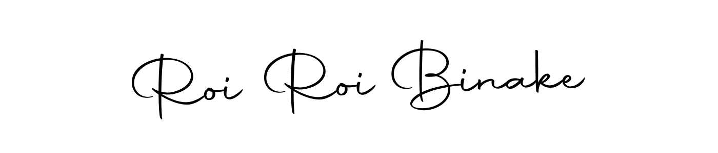 Roi Roi Binake stylish signature style. Best Handwritten Sign (Autography-DOLnW) for my name. Handwritten Signature Collection Ideas for my name Roi Roi Binake. Roi Roi Binake signature style 10 images and pictures png