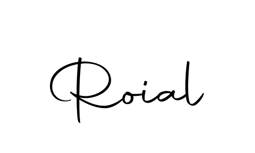 The best way (Autography-DOLnW) to make a short signature is to pick only two or three words in your name. The name Roial include a total of six letters. For converting this name. Roial signature style 10 images and pictures png