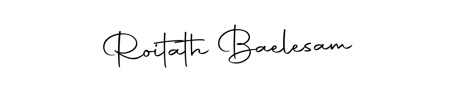 You should practise on your own different ways (Autography-DOLnW) to write your name (Roitath Baelesam) in signature. don't let someone else do it for you. Roitath Baelesam signature style 10 images and pictures png