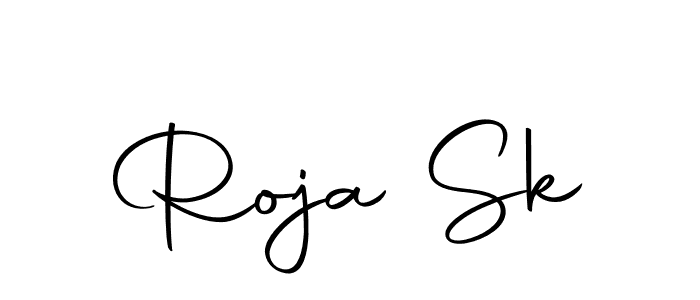 Make a beautiful signature design for name Roja Sk. Use this online signature maker to create a handwritten signature for free. Roja Sk signature style 10 images and pictures png