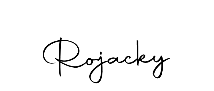 You should practise on your own different ways (Autography-DOLnW) to write your name (Rojacky) in signature. don't let someone else do it for you. Rojacky signature style 10 images and pictures png