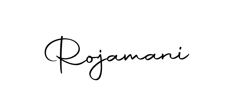 Create a beautiful signature design for name Rojamani. With this signature (Autography-DOLnW) fonts, you can make a handwritten signature for free. Rojamani signature style 10 images and pictures png