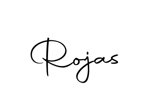 Make a beautiful signature design for name Rojas. With this signature (Autography-DOLnW) style, you can create a handwritten signature for free. Rojas signature style 10 images and pictures png