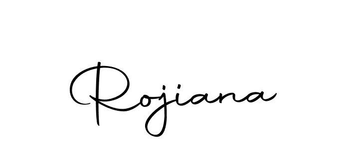 Rojiana stylish signature style. Best Handwritten Sign (Autography-DOLnW) for my name. Handwritten Signature Collection Ideas for my name Rojiana. Rojiana signature style 10 images and pictures png