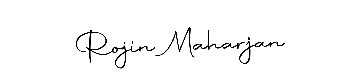 Make a short Rojin Maharjan signature style. Manage your documents anywhere anytime using Autography-DOLnW. Create and add eSignatures, submit forms, share and send files easily. Rojin Maharjan signature style 10 images and pictures png