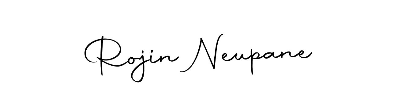 Make a beautiful signature design for name Rojin Neupane. With this signature (Autography-DOLnW) style, you can create a handwritten signature for free. Rojin Neupane signature style 10 images and pictures png