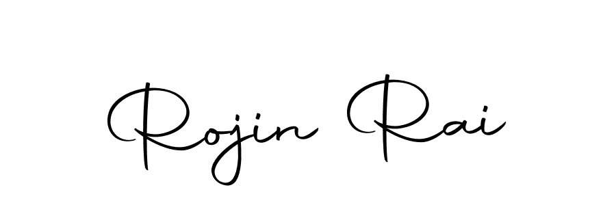 Rojin Rai stylish signature style. Best Handwritten Sign (Autography-DOLnW) for my name. Handwritten Signature Collection Ideas for my name Rojin Rai. Rojin Rai signature style 10 images and pictures png