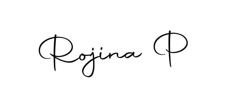 You should practise on your own different ways (Autography-DOLnW) to write your name (Rojina P) in signature. don't let someone else do it for you. Rojina P signature style 10 images and pictures png