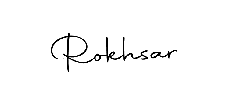 The best way (Autography-DOLnW) to make a short signature is to pick only two or three words in your name. The name Rokhsar  include a total of six letters. For converting this name. Rokhsar  signature style 10 images and pictures png