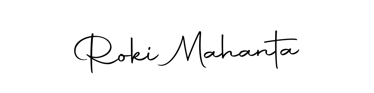 Here are the top 10 professional signature styles for the name Roki Mahanta. These are the best autograph styles you can use for your name. Roki Mahanta signature style 10 images and pictures png
