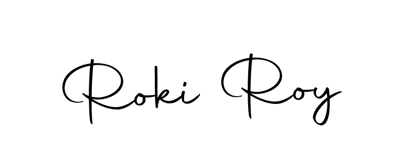 if you are searching for the best signature style for your name Roki Roy. so please give up your signature search. here we have designed multiple signature styles  using Autography-DOLnW. Roki Roy signature style 10 images and pictures png