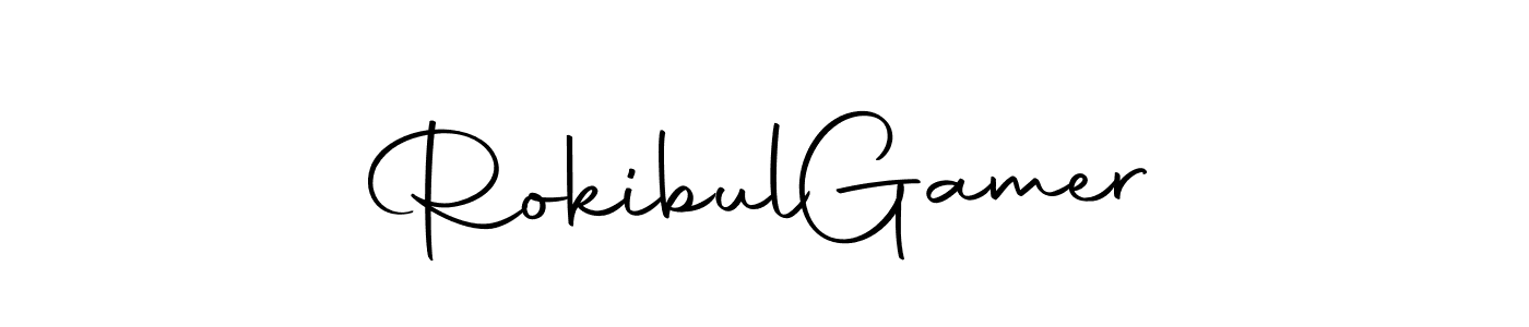 Also You can easily find your signature by using the search form. We will create Rokibul  Gamer name handwritten signature images for you free of cost using Autography-DOLnW sign style. Rokibul  Gamer signature style 10 images and pictures png