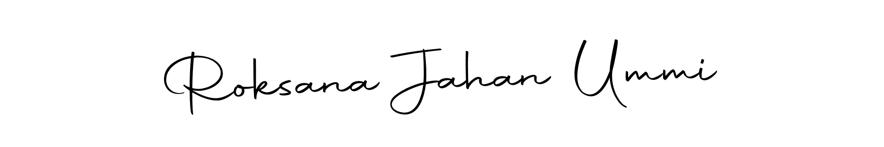 Check out images of Autograph of Roksana Jahan Ummi name. Actor Roksana Jahan Ummi Signature Style. Autography-DOLnW is a professional sign style online. Roksana Jahan Ummi signature style 10 images and pictures png