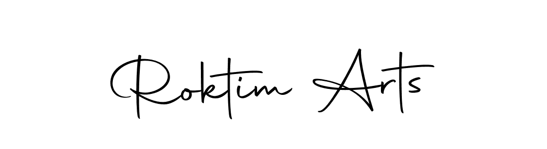 Autography-DOLnW is a professional signature style that is perfect for those who want to add a touch of class to their signature. It is also a great choice for those who want to make their signature more unique. Get Roktim Arts name to fancy signature for free. Roktim Arts signature style 10 images and pictures png