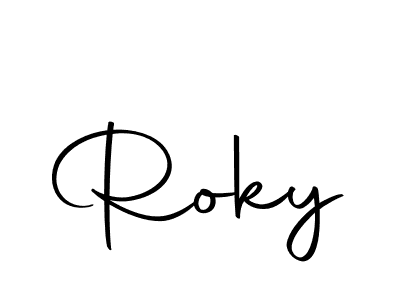 You can use this online signature creator to create a handwritten signature for the name Roky. This is the best online autograph maker. Roky signature style 10 images and pictures png
