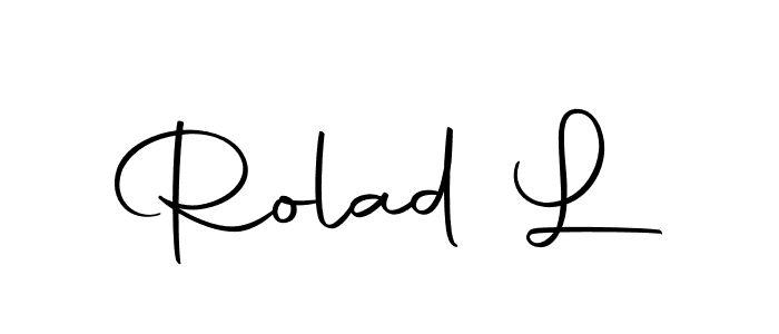 Rolad L stylish signature style. Best Handwritten Sign (Autography-DOLnW) for my name. Handwritten Signature Collection Ideas for my name Rolad L. Rolad L signature style 10 images and pictures png