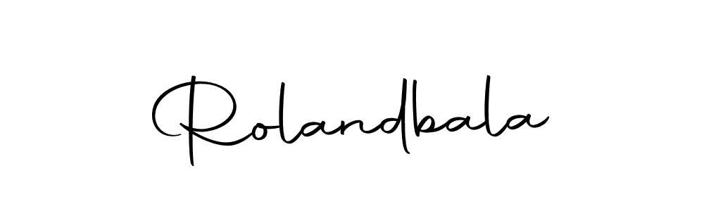 Also we have Rolandbala name is the best signature style. Create professional handwritten signature collection using Autography-DOLnW autograph style. Rolandbala signature style 10 images and pictures png