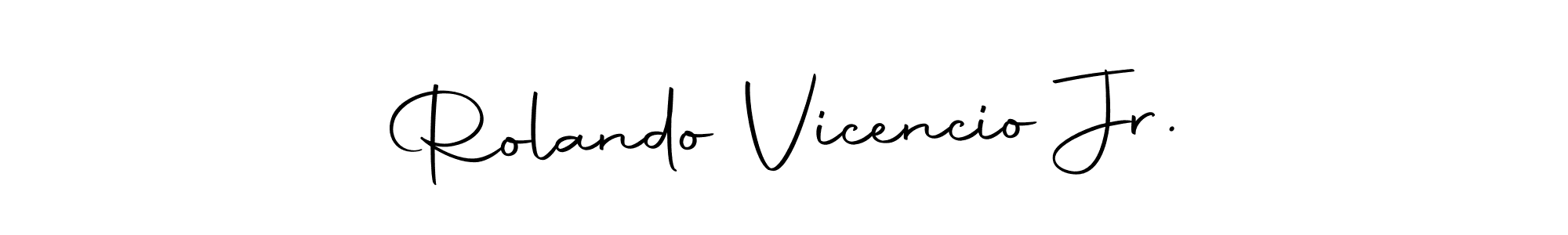 Design your own signature with our free online signature maker. With this signature software, you can create a handwritten (Autography-DOLnW) signature for name Rolando Vicencio Jr.. Rolando Vicencio Jr. signature style 10 images and pictures png