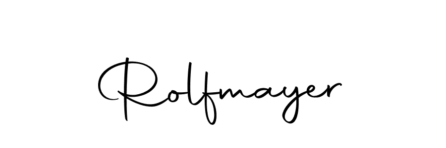 Create a beautiful signature design for name Rolfmayer. With this signature (Autography-DOLnW) fonts, you can make a handwritten signature for free. Rolfmayer signature style 10 images and pictures png