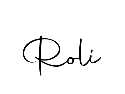 Make a beautiful signature design for name Roli. With this signature (Autography-DOLnW) style, you can create a handwritten signature for free. Roli signature style 10 images and pictures png