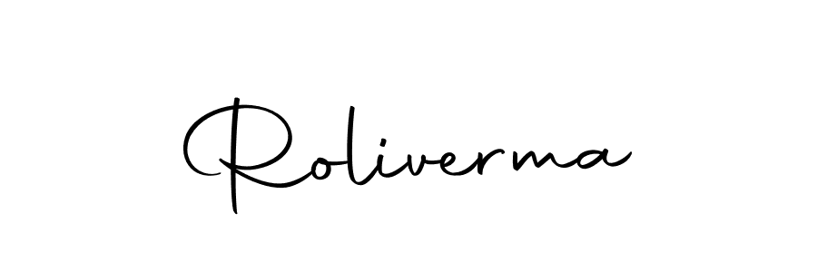 The best way (Autography-DOLnW) to make a short signature is to pick only two or three words in your name. The name Roliverma include a total of six letters. For converting this name. Roliverma signature style 10 images and pictures png