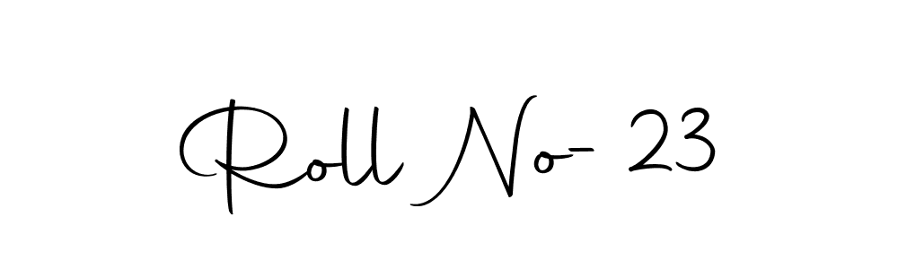 Check out images of Autograph of Roll No-23 name. Actor Roll No-23 Signature Style. Autography-DOLnW is a professional sign style online. Roll No-23 signature style 10 images and pictures png