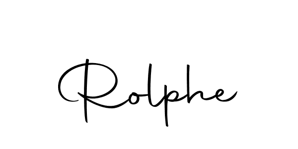 Create a beautiful signature design for name Rolphe. With this signature (Autography-DOLnW) fonts, you can make a handwritten signature for free. Rolphe signature style 10 images and pictures png