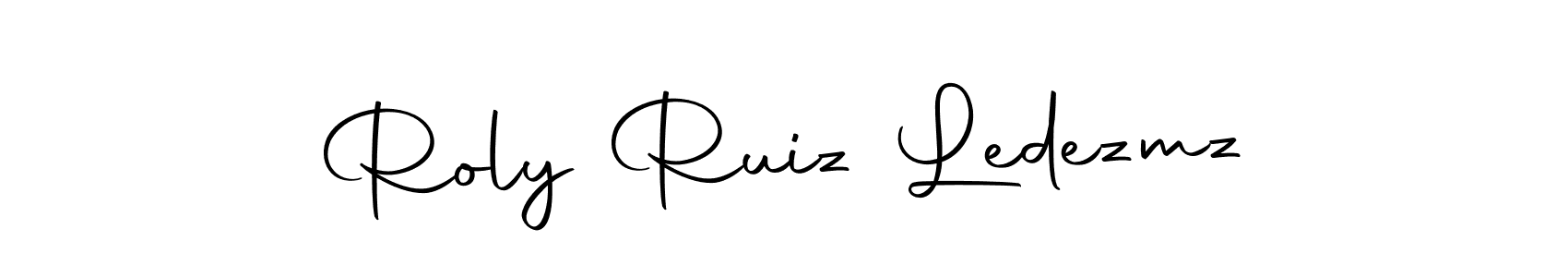 Here are the top 10 professional signature styles for the name Roly Ruiz Ledezmz. These are the best autograph styles you can use for your name. Roly Ruiz Ledezmz signature style 10 images and pictures png