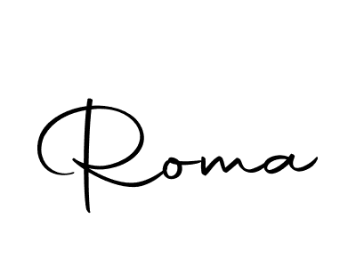 Create a beautiful signature design for name Roma. With this signature (Autography-DOLnW) fonts, you can make a handwritten signature for free. Roma signature style 10 images and pictures png